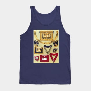 Freemasonry on the Cheap! Grand Lodge of England - Grand Officers Clothing Tank Top